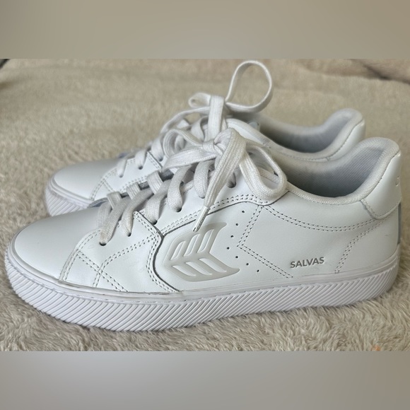 Cariuma Salvas white leather shoes sneaker size 8 - Picture 2 of 10
